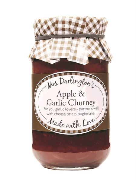 6x312g Mrs Darlington's Garlic & Apple Chutney