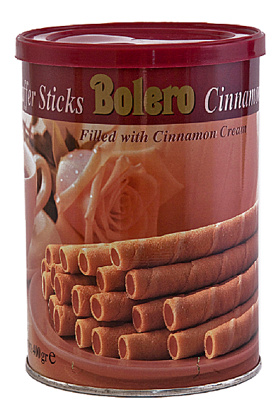 6x400g Bolero Cinnamon Wafers