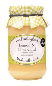 6x320g Mrs Darlington's Lemon & Lime Curd