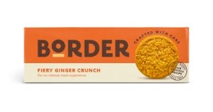 6x150g Border Old Fashioned Ginger Crunch