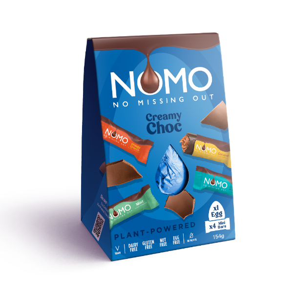 6x154g Nomo Egg & Mini Bars - Creamy