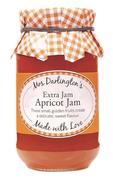 6x340g Mrs Darlington's Apricot Jam
