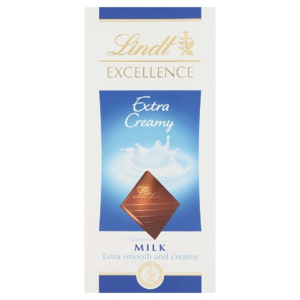 20x100g Lindt Excellence Milk Extra Creamy BAR