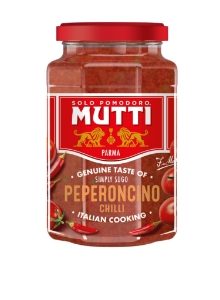 6x400g Mutti Tomato Pasta Sauce - Chilli