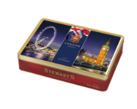 6x150g Stewart's London - London Collection Shortbread Tin