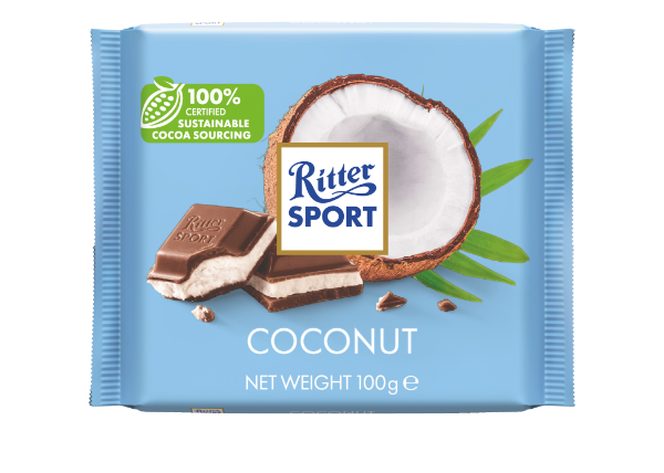 12x100g Ritter Sport Coconut