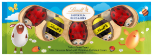 20x50g Lindt Easter fun Bugs & Bees milk 50gx20