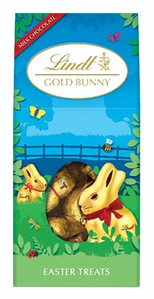 10x90g Gold Bunny Canister 