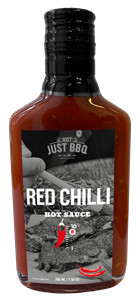 6x200ml NJBBQ Red Hot Chilli Sauce