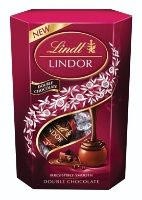 8x200g Lindor Double Chocolate Cornet 