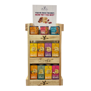 1x Stewarts SMALL Wooden Signature Stand (FREE WITH ORDERS OVER £100)
