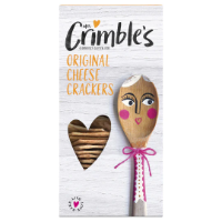 12x130g Mrs Crimble's Original Cheese Crackers - Wheat & Gluten Free