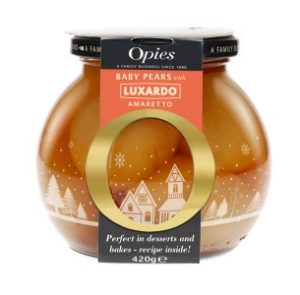6x420g Opies Pears with Luxardo Amaretto