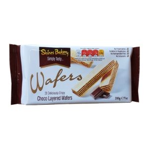 12x200g Shires Bakery Choc Wafers