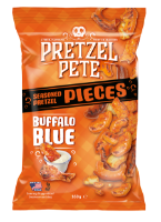 8x160g Pretzel Pete Pieces Buffalo Blue   