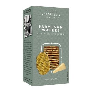 12x75g Verduijn's Pesto Parmesan Crackers