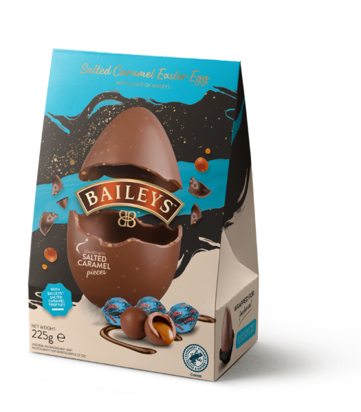 8x225g Baileys Salted Caramel Egg