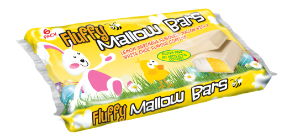 24x120g Easter Mallow Bars - Lemon(no VAT)