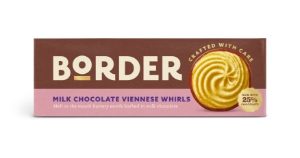12x150g Border Light & Chocolatey Viennese Whirls