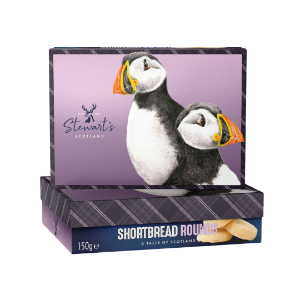 6x150g Stewart’s Posy and Pippa Puffin Shortbread Gift Box