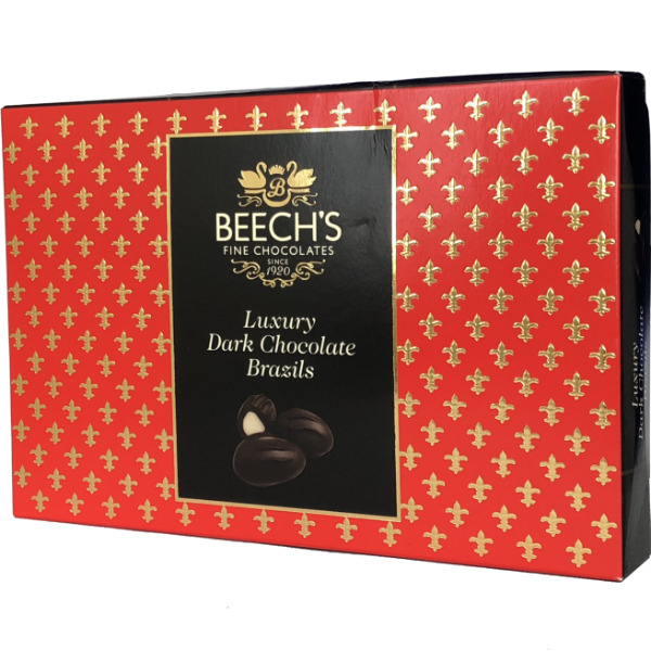 6x145g Beech's Dark Chocolate Brazils 