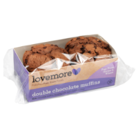 12x160g Lovemore Double Choc Muffins