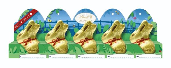 20x50g Lindt Gold Bunnys Milk 50gx20 5 pack