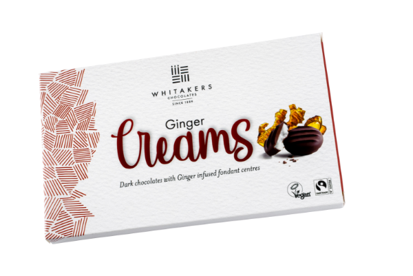 14x150g Whitakers Ginger Creams