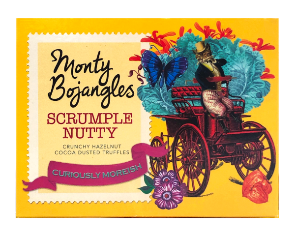 9x100g Monty Bojangles  Scrumble Nutty Truffles