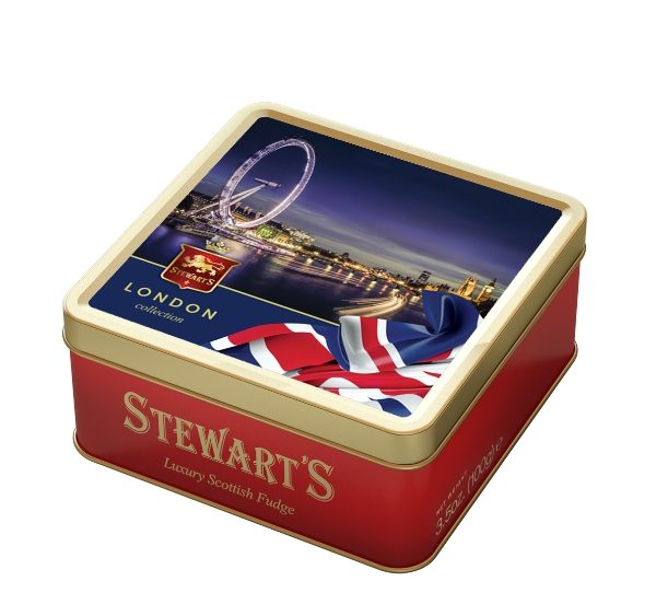 6x100g Stewart's London - London Eye Fudge Tin