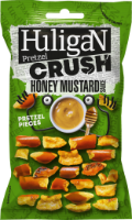 18x65g Huligan Pretzel Crush Honey Mustard