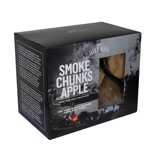 6x1kg NJBBQ Smokingwood Apple Chunks