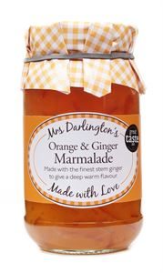 6x340g Mrs Darlington's Orange & Ginger Marmalade