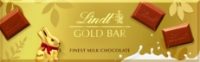 11x300g Lindt Easter Gold Bar Milk 300gx11 SRP