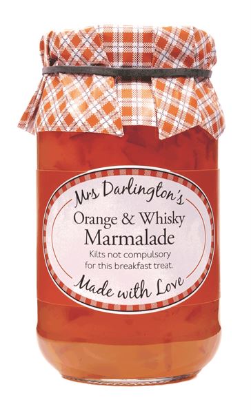 6x340g Mrs Darlington's Orange & Whisky Marmalade