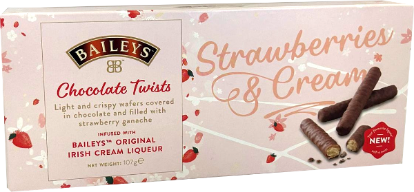 14x107g Baileys Strawberries & Cream Twists