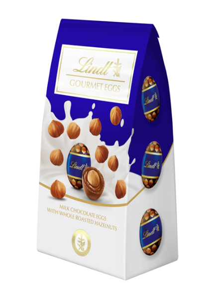 8x130g Lindt Hazelnut Mini Eggs Milk 130gx8 SRP