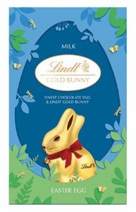 4x360g Lindt Gold Bunny Shell Egg 