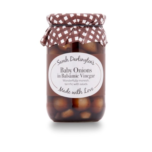 6x450g Mrs Darlington's Baby Onions in Balsamic Vinegar