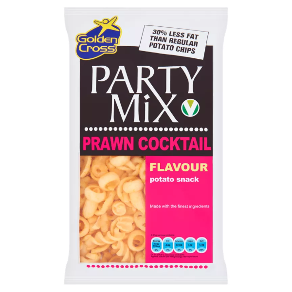 12x125g Golden Cross Party Mix - Prawn Cocktail