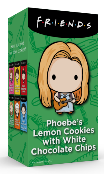 12x150g Friends Phoebe's Lemon Cookies with Chocolate Chips