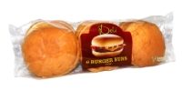 8x6Pack The Deli Plain Burger Buns 