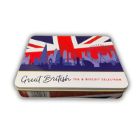 6x225g Stewart's Great British Tea & Biscuit Selection Tin