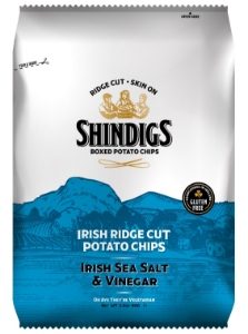 12x90g Shindigs Irish Sea Salt & Vinegar Crisps