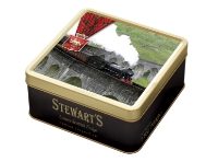6x100g Stewart's Tartan - Glenfinnan Viaduct Fudge Tin
