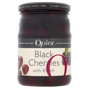6x370g Opies Black Cherries with Kirsch