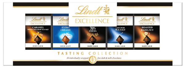 12x100g Lindt Excellence Gift Box - Small (598632)