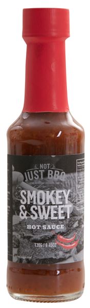 6x130g NJBBQ Smoky & Sweet Hot Sauce