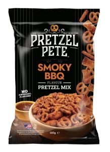 8x160g Pretzel Pete Smoky BBQ Pretzel Mix