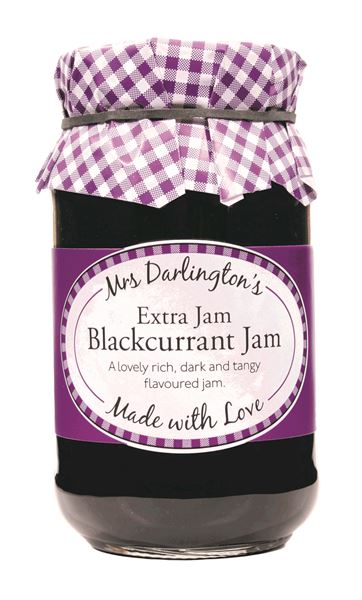 6x340g Mrs Darlington's Blackcurrant Jam